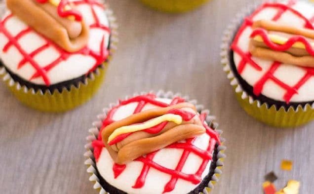 National Hotdog Day Official Hotdog Cupcakes