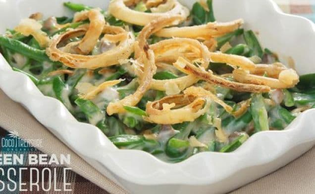 Vegan Green Bean Casserole