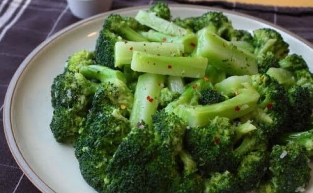 Garlic Lemon Chili Broccoli