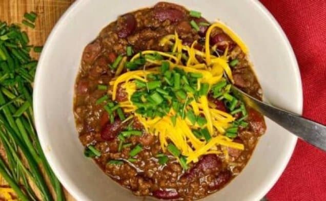 Chili con Carne that'll make your taste buds go silly