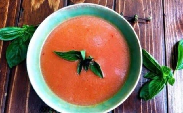Try This at Home - Tomato Gazpacho to Cool Off During the Dog Days of Summer