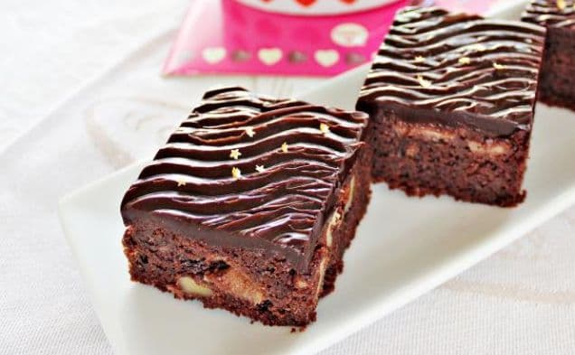Apple Walnut Brownies