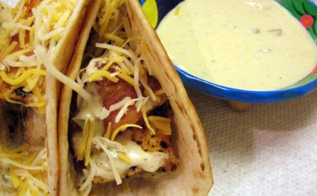 Bacon Wrapped Tofu Tacos