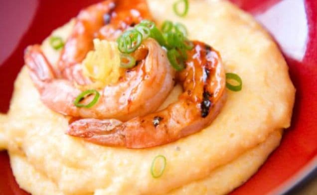 Barbecued Shrimp & Grits