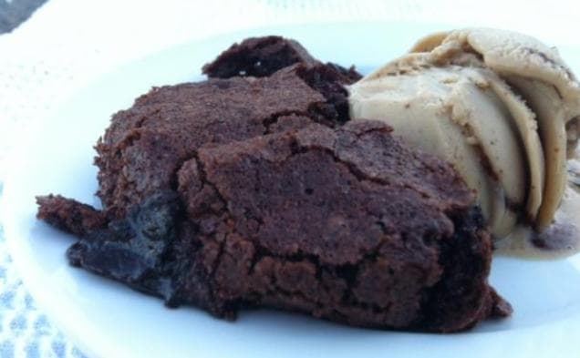 Brownie Cake gluten free, dairy free