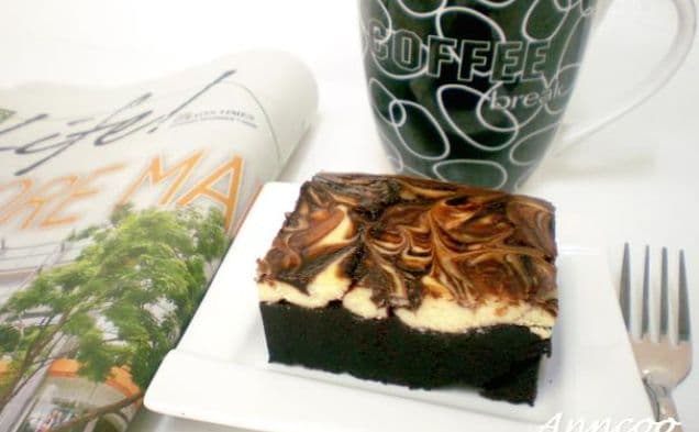 Brownie Swirl Cheese Cake