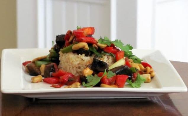 Cashew-Chili Portabello