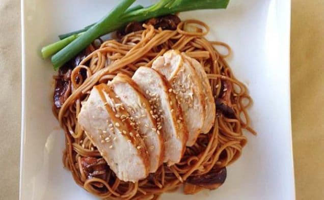 Chicken Teriyaki with Soba Noodles