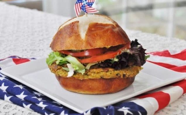 Chickpea and Veggie Burgers