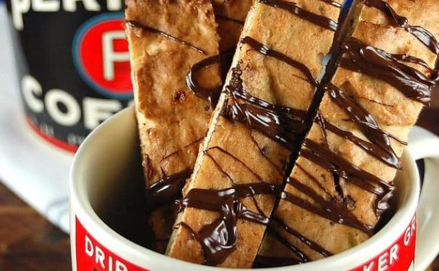 Chocolate Banana Biscotti