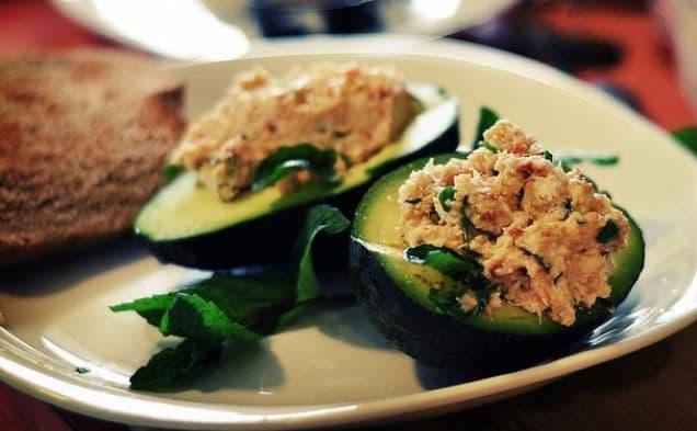 Crab Salad in Avocado Boats