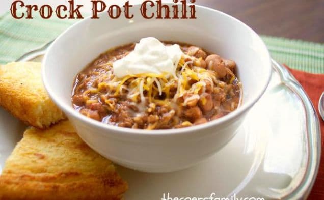 Crock Pot Chili with Beans