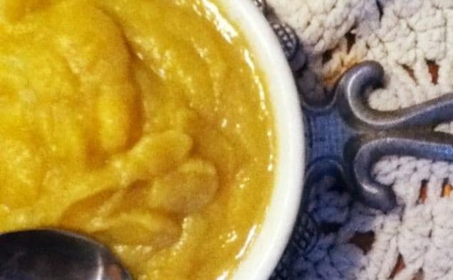 Curried Butternut Squash and Apple Soup