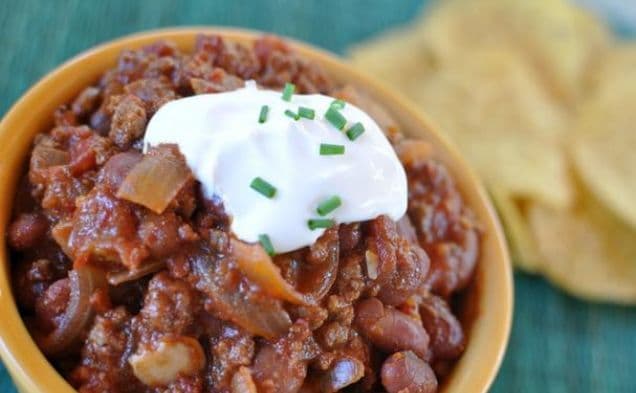 Easy Beef and Bean Chili