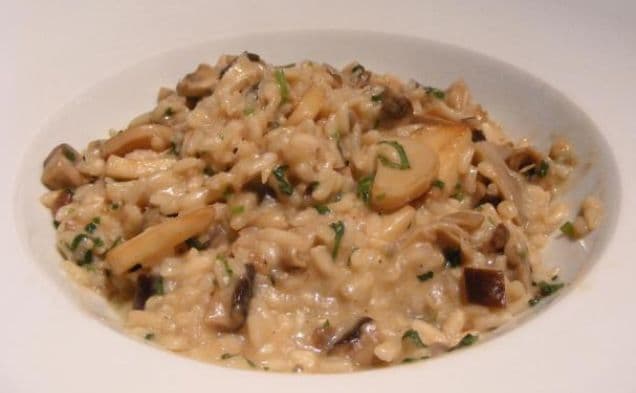 Farmer's Market Wild Mushroom Risotto