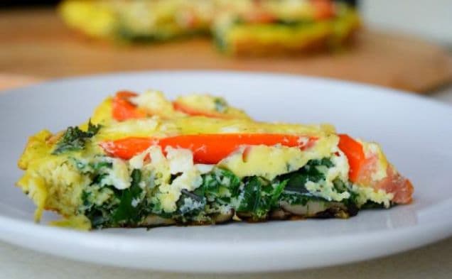 Farmer's Strata with Kale and Tomatoes