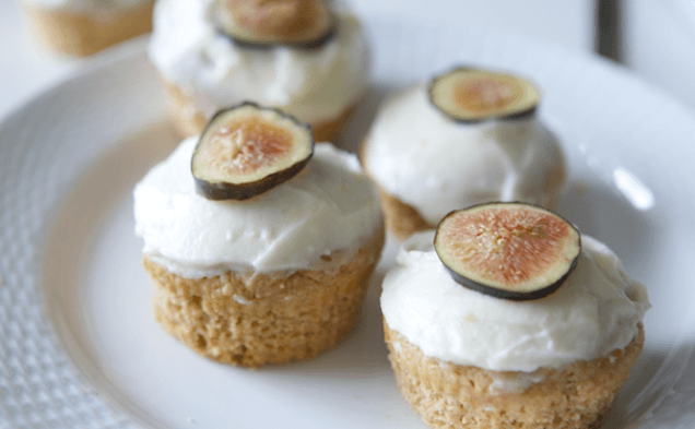 Fig and Almond Cupcakes