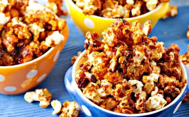 Freaky Hot Wing Popcorn