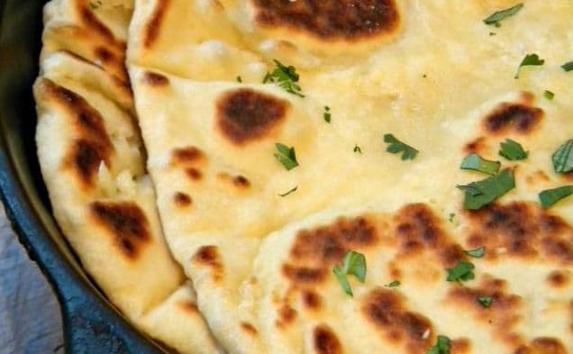 Garlic-Butter Naan