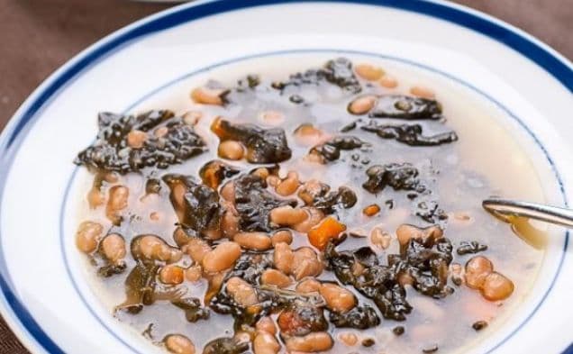 Herbivoracious' White Bean and Kale Soup