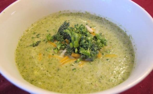 Homemade Broccoli Cheddar Soup