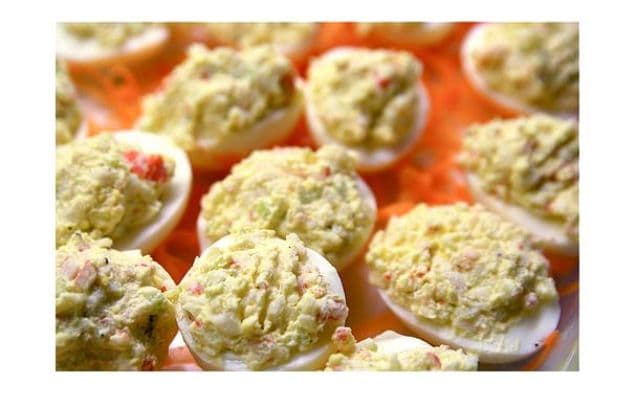 Hummus Deviled Eggs