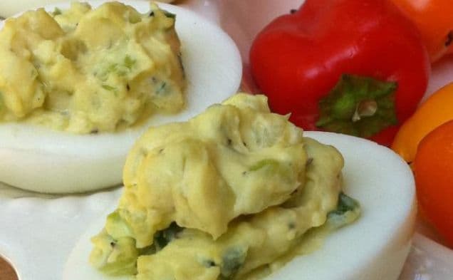 Jalapeno Deviled Eggs