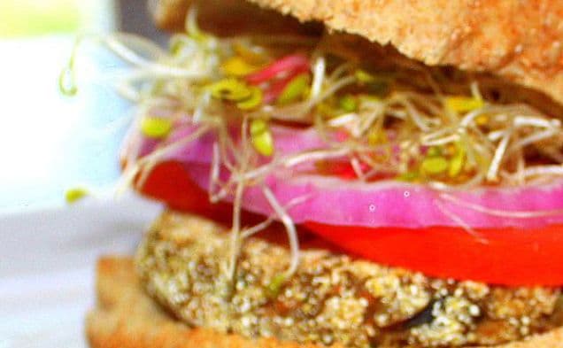 Lentil Veggie Burgers