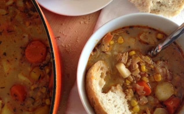 Light Clam Chowder