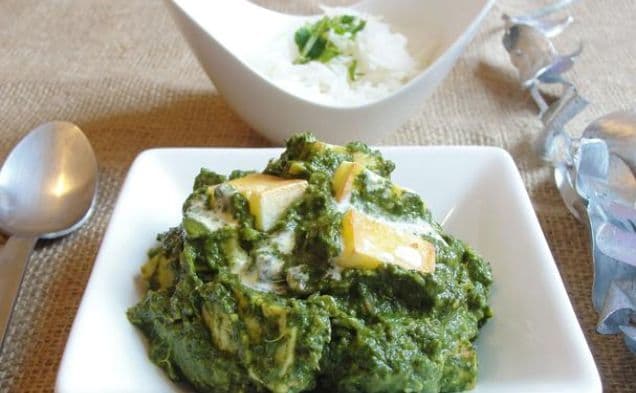 Luscious Palak Paneer