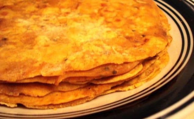 Masala Roti/chapati( Spiced Indian Flat Bread)