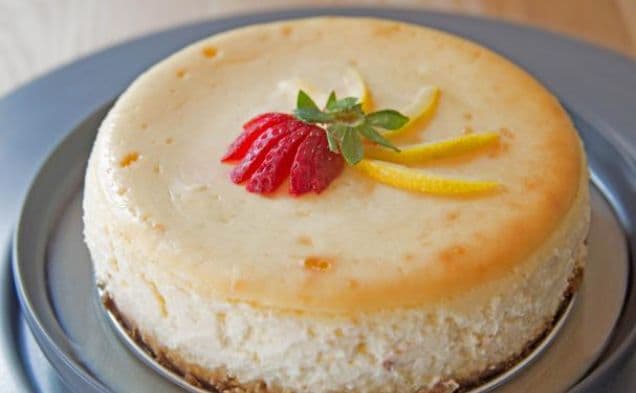 Meyer Lemon Cheesecake