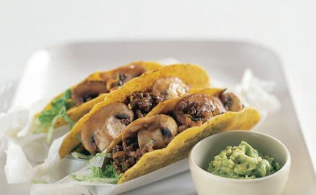 Mushroom and Vegetable Tacos
