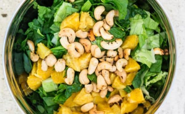 Orange Cashew Salad
