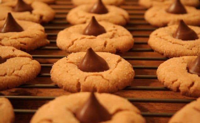 Peanut Butter Kisses Cookies