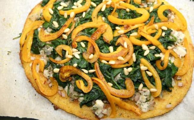 Polenta Pie With Italian Toppings