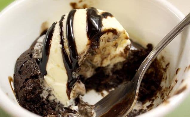 Quick Fix Microwave Brownie