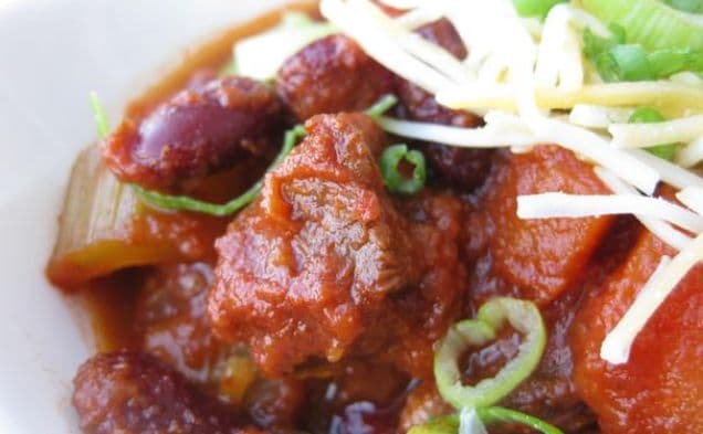 Slow Cooked Beef Chili
