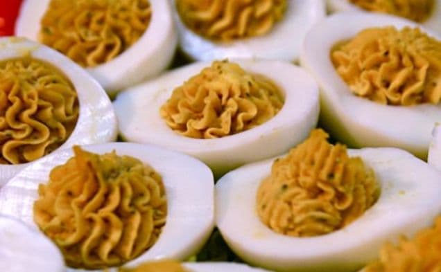 Smoky Deviled Eggs