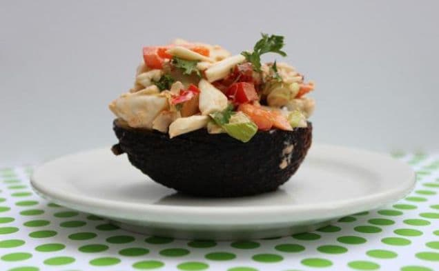 Spicy Lump Crab and Avocado Salad