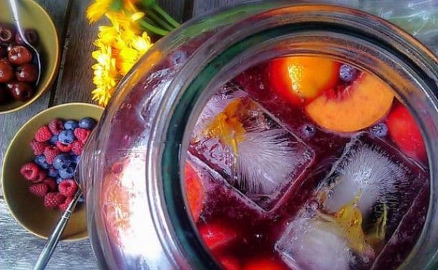 Summer Fruit Sangria