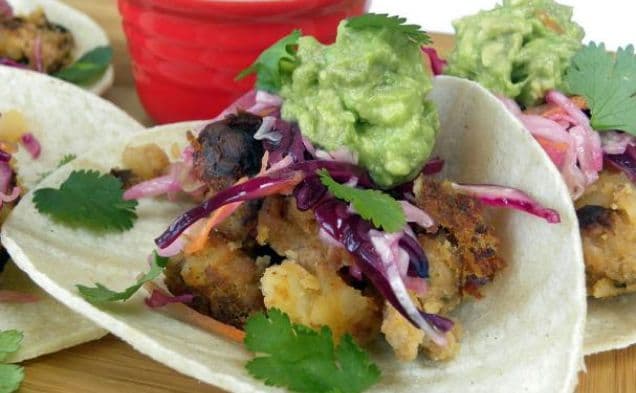 Turkey Chorizo and Potato Tacos