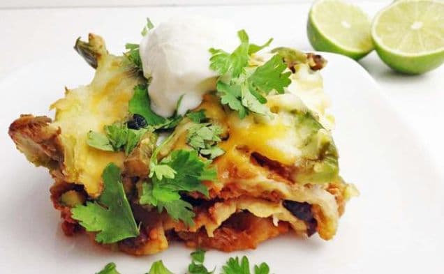 Turkey Enchilada Bake