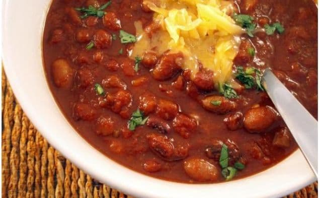 Vegetarian Bean and Pumpkin Chili