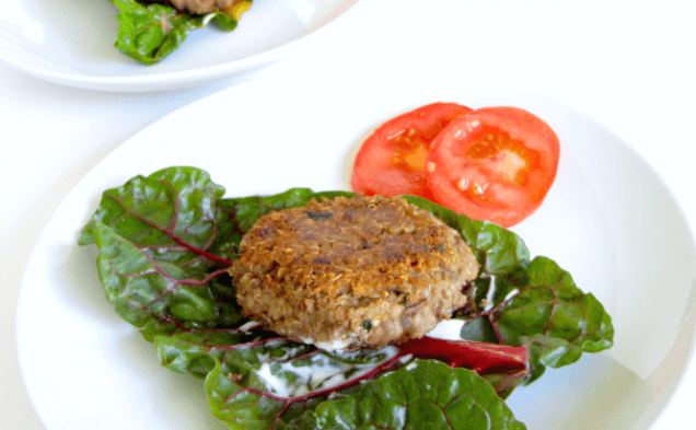 Walnut Lentil Burgers with Tarragon