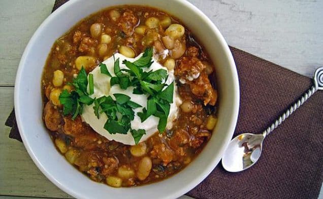 White Bean Turkey Chili