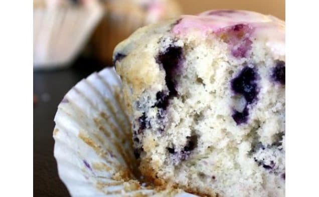 Wild Blueberry Lemon Muffins