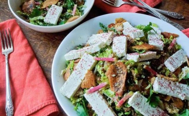 Winter Fattoush Salad