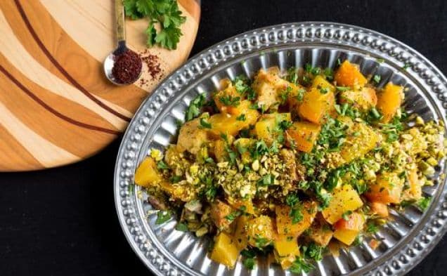 Golden Beet Panzanella