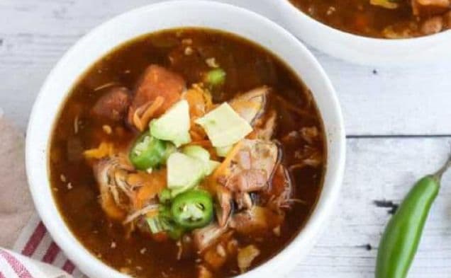 Slow Cooker Mexican Chicken Soup